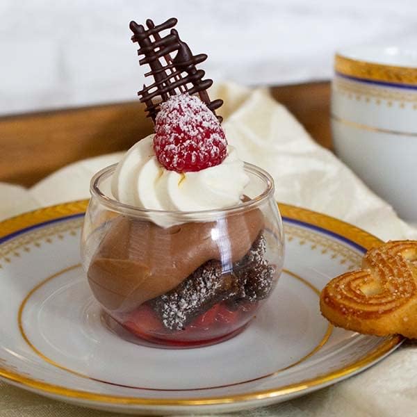 48 Pack 3 oz. Sphere Mini Dessert Cups Parfait Professional-Grade Recyclable - Image 6