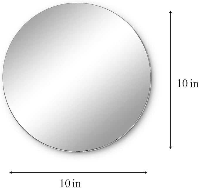 Super Z Outlet Round Mirror Wedding Table Centerpieces, 10 Pieces - Image 6