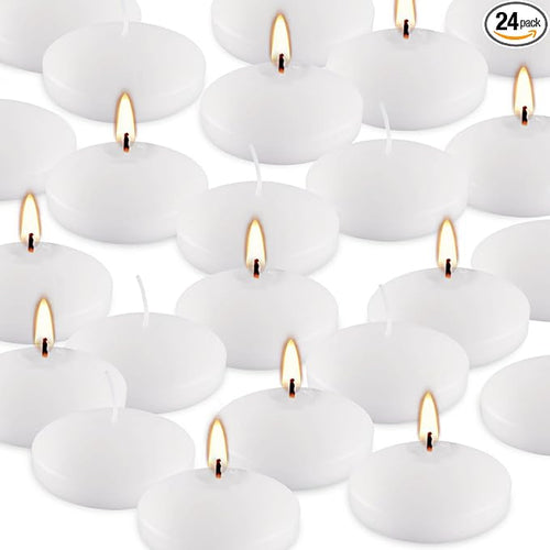 10 Hour Floating Candles, for Cylinder Vases, Centerpieces at Wedding by CAKETYCG