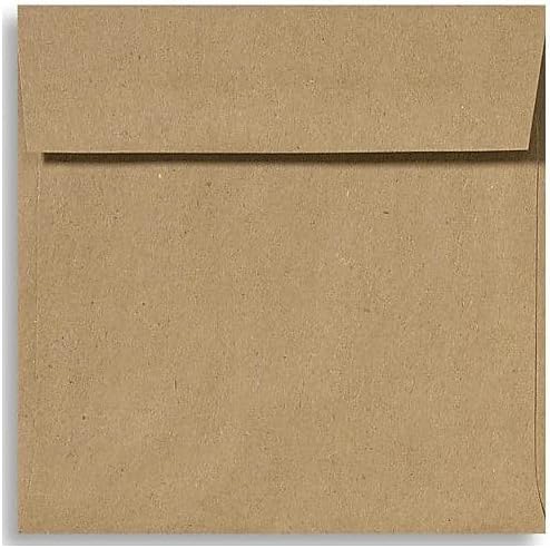 LUXPaper Square Invitation Envelopes | Peel & Press | 6 1/2" x 6 1/2" | Grocery by LUXPaper
