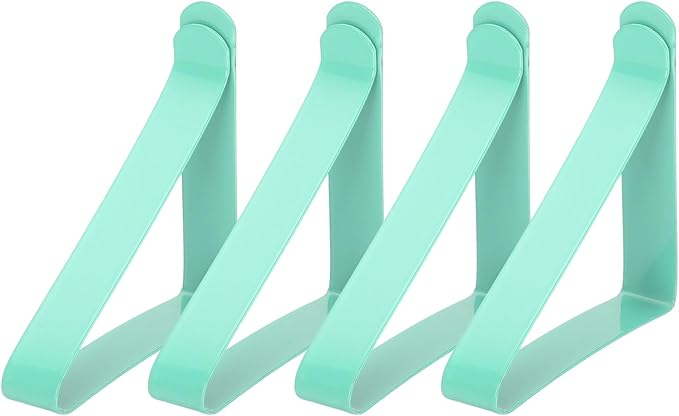 uxcell 4 Pack Tablecloth Clips, Stainless Steel Table Cloth Cover Clamps by uxcell