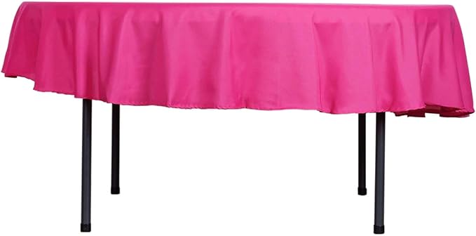 Efavormart Round Tablecloth, 90 Inch Stain & Wrinkle Resistant Washable Table - Image 7