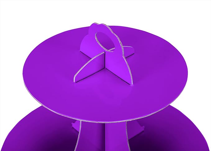 2Pcs 3-Tier Cupcake Stand, Cake Stand holder, Tiered DIY Cupcake Stand Tower - Image 5