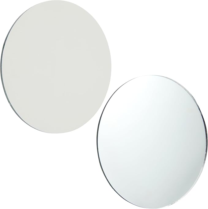 Juvale Glass Mirror Tiles for Crafts - 3 in - Image 6