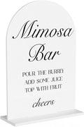 Mimosa Bar Sign, Open Bar Signs, Wedding Engagement Bridal Shower Decor by AASRR
