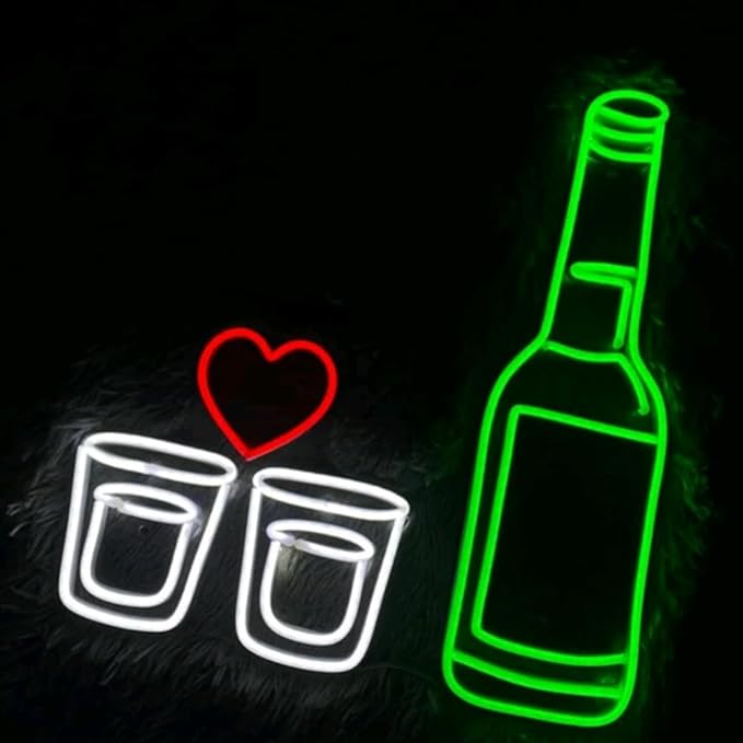 Korean Soju Neon Sign, Wall Decor - Image 4