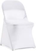 Peomeise Stretch Spandex Folding Chair Cover by Peomeise