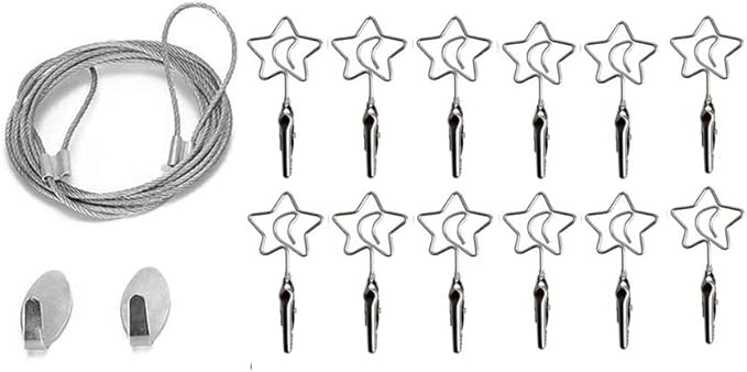 TFu Wall Hanging Photo Display, DIY Picture Photo Frame String - Image 7
