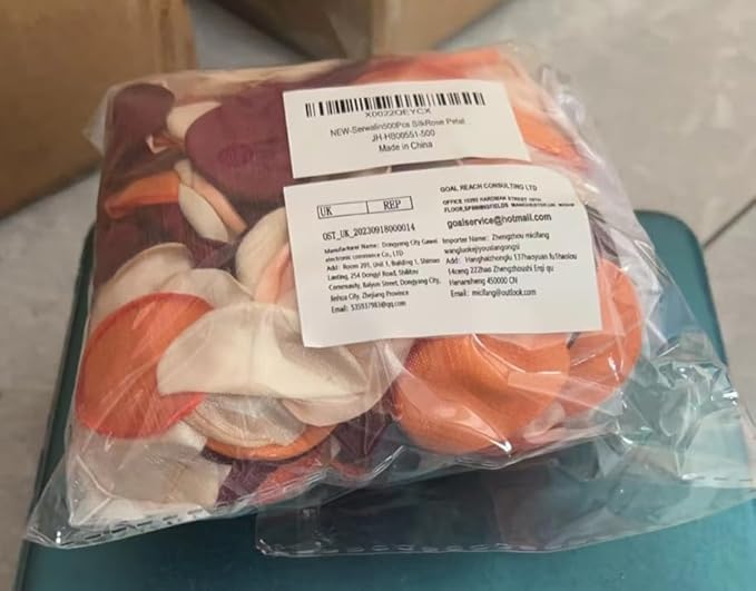 Serwalin 300Pcs Silk Rose Petals Flower Petals - Image 9