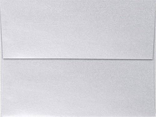 LUXPaper A7 Invitation Envelopes | Peel & Press | 5 1/4" x 7 1/4" | Silver by LUXPaper