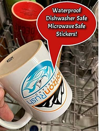 110 Custom Personalized Stickers Labels Cut to Graphic Waterproof Vinyl Made USA - Image 5