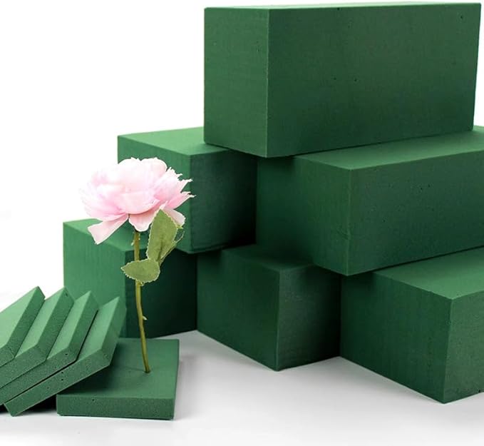 3 Pack Square Floral Foam Blocks – Strong Water Absorption & Moisture Retention - Image 5