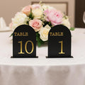 Arch Wedding Table Numbers 1-10 by CrazyAnt