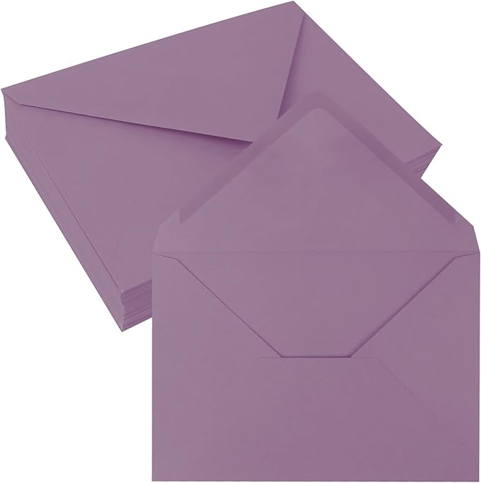 50 Pack 4x6 Envelopes Letter Size, Envelope 4.3x6.3 by JagerGreen