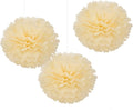 WEVEN Tissue Pom Poms Tissue Paper Flowers Tissue Fluff Balls Party Decorations by WEVEN