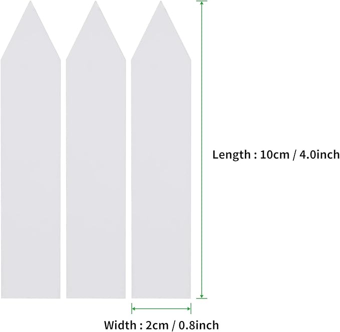Kensizer 1000 Pcs 4 Inches Plastic Waterproof Plant Labels - Image 4