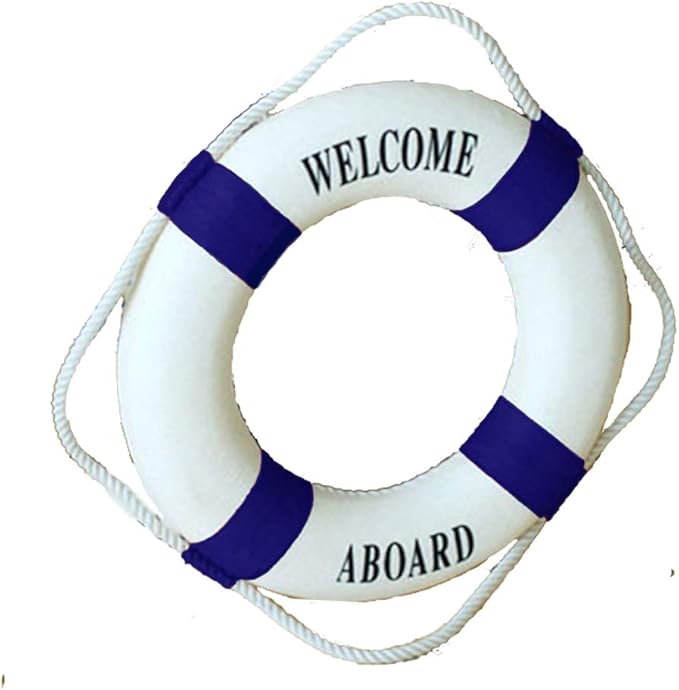 MorroMorn Lifebuoy Wall Hanging Decor by MorroMorn