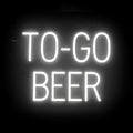 SpellBrite TO-GO BEER Sign | Beer-Related Sign by SpellBrite