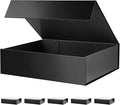 PACKHOME 6 Large Gift Boxes 13.5x10x3.5 Inches, Sturdy Shirt Boxes by PACKHOME