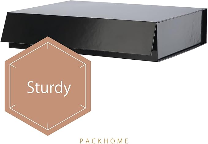 PACKHOME Gift Box 11.5x8x2.5 Inches, Sturdy Shirt Box - Image 6