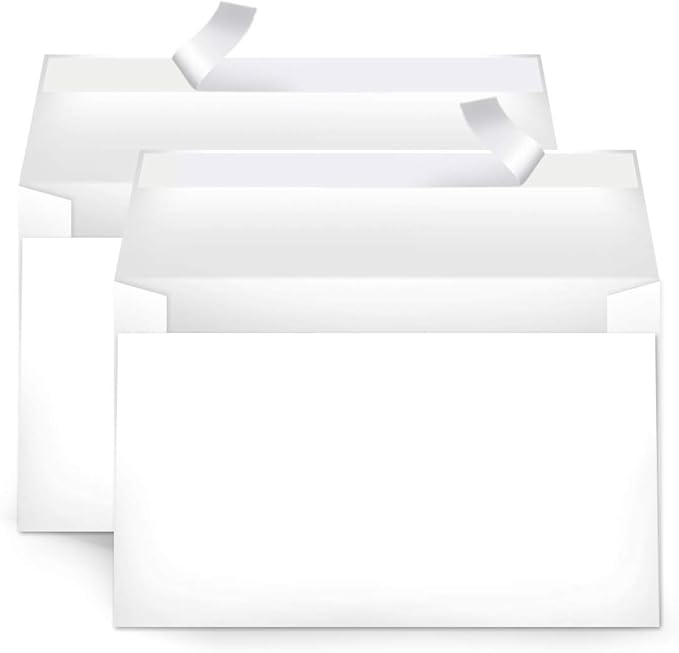 Amazon Basics A9 Blank Invitation Envelopes by AmazonBasics