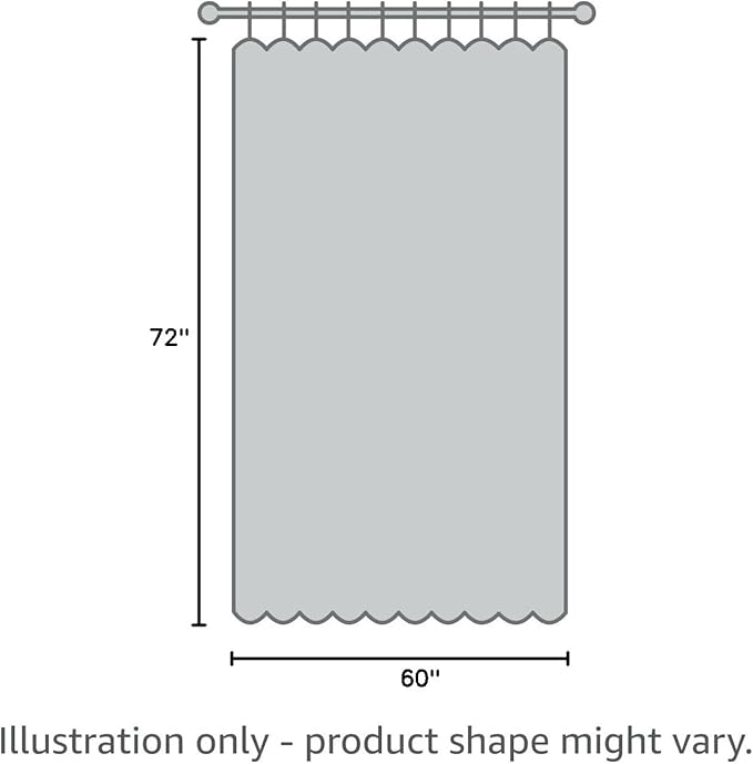 Window White Sheer Curtains 60 Inches Width 72 Inches Long 2 Panels Sheer - Image 8