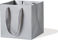 Silver Gray Square Gift Bag 12 in Paper Gift Box Large Square Bottom Kraft by L%C3%B3ngF%C3%A8ngCh%C3%A9ngXi%C3%A1ng