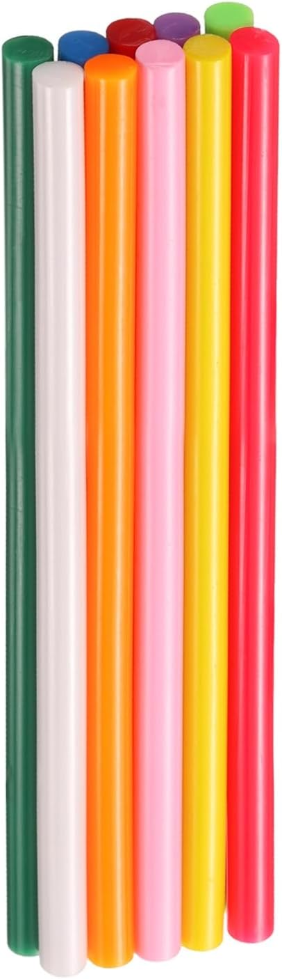 HARFINGTON 10pcs Hot Glue Sticks 0.28" Dia x 5.91" Long EVA Mini Hot Melt by HARFINGTON