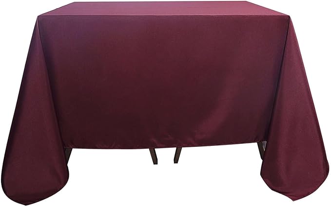 Efavormart 90" Square Polyester Table Overlay - Image 7