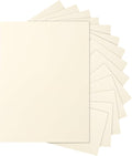 120 Sheets Cream Cardstock 8.5 x 11 Off White Paper, 92lb Ivory Card stock by Silunkia