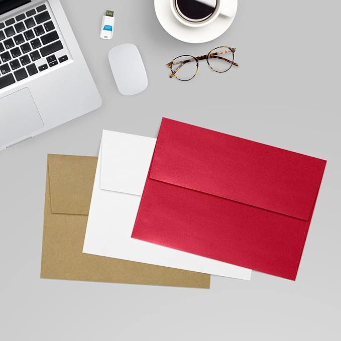 LUXPaper A7 Invitation Envelopes | Peel & Press | 5 1/4" x 7 1/4" | Jupiter - Image 9