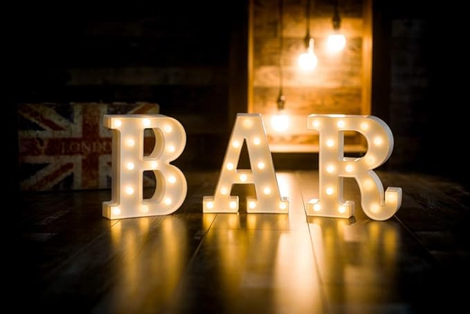 MUMUXI Marquee Light Up Letters | Large Light Up Numbers | Battery Powered and - Image 3
