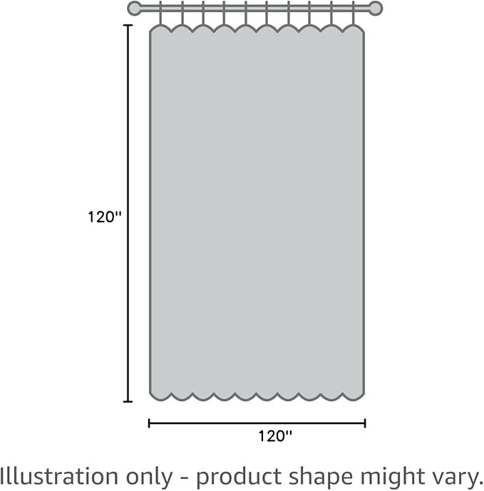10ft x 10ft Emerald Green Backdrop Curtains, Wrinkle-Free Sheer Chiffon Fabric - Image 9