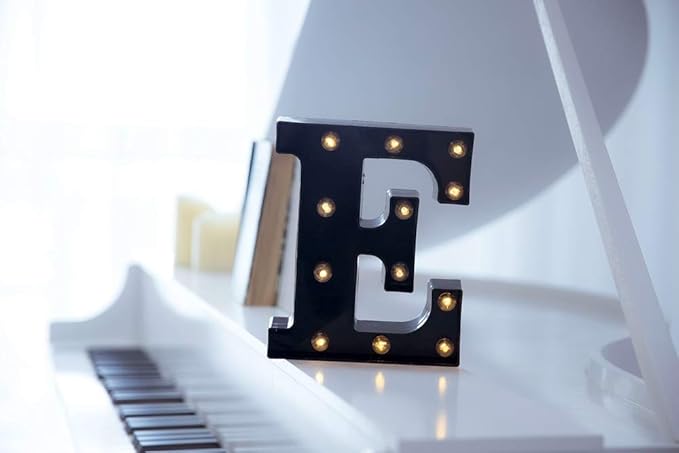 Foaky Black LED Marquee Number Lights Sign Light Up Marquee Number Lights Sign - Image 2