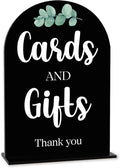 Black Cards and Gifts Sign for Wedding, Wedding Engagement Bridal Shower Baby by AASRR