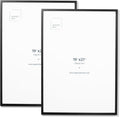 Opposite Wall - 50x70 cm - Black Oak Wood Picture Frame - Lightweight, by OppositeWall