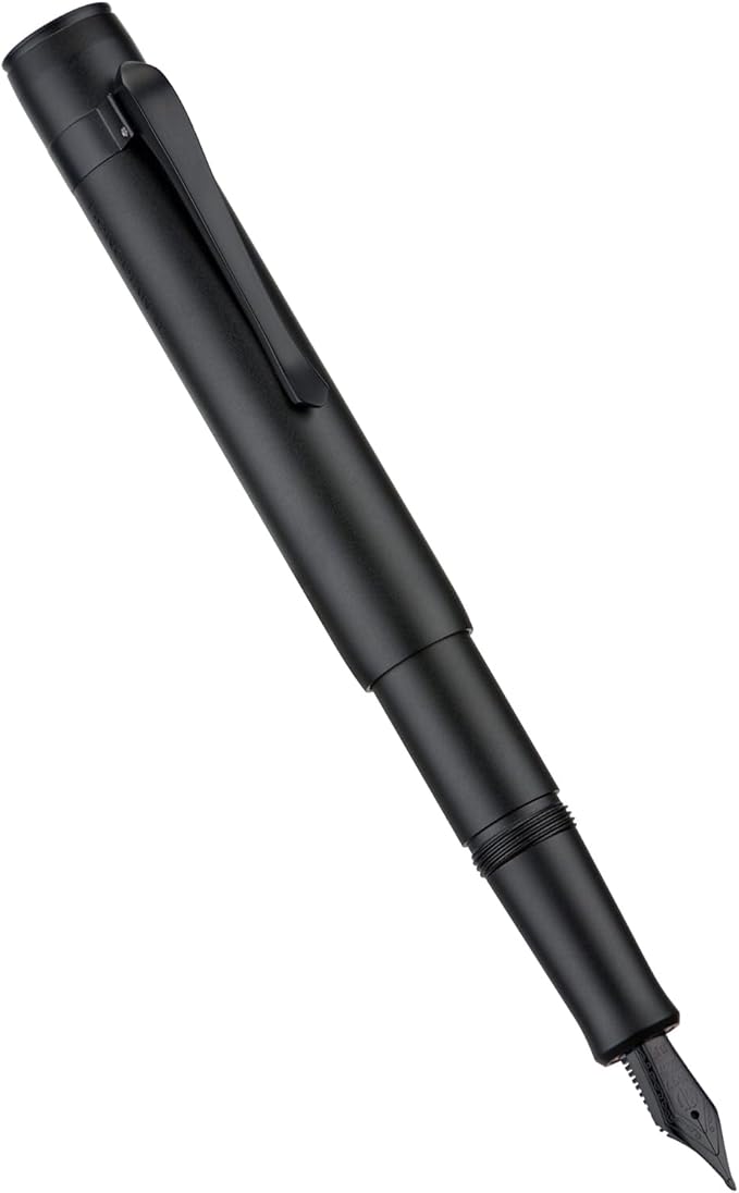 Hongdian M2 Black Forest Mini Fountain Pen, Long Blade Nib & Sleek Shape - Image 2