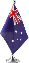 Australia Flag Australian Flags, Small Mini Australian Desk Flag, Used by Mflagperft