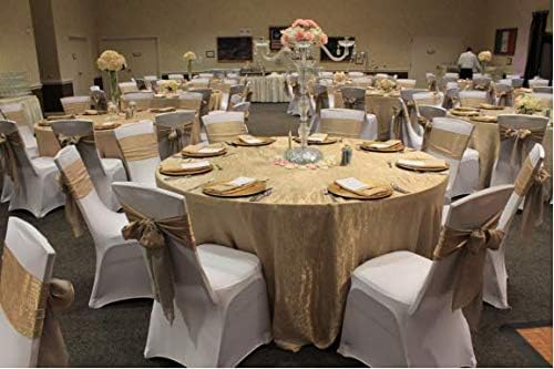Obstal 50 PCS Satin Chair Sashes Bows - Image 6