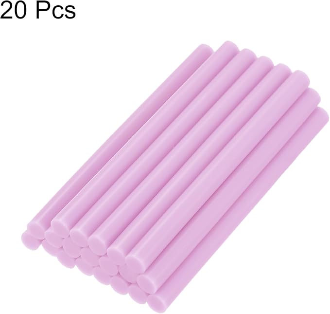 uxcell 20pcs Hot Glue Sticks for Glue Gun 7mm/0.27-inch x 4-inch Mini Hot Melt - Image 3