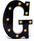 Foaky Black LED Marquee Number Lights Sign Light Up Marquee Number Lights Sign by Foaky