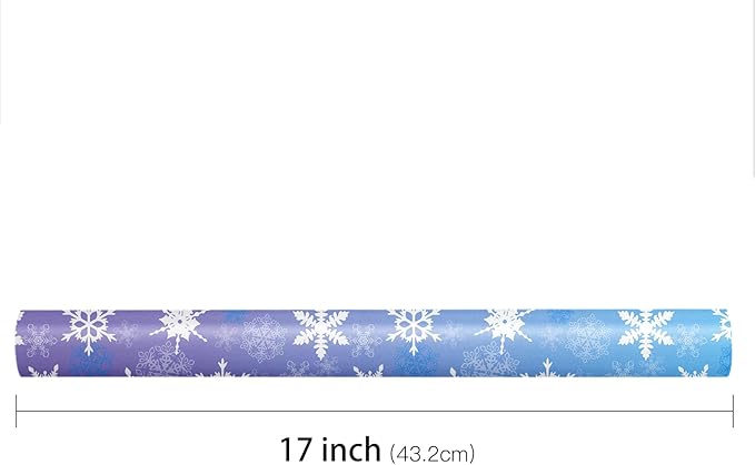 LeZakaa Christmas Wrapping Paper Roll, Elegant Gift Wrap - Image 7