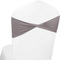 MDS Pack of 50 Spandex Chair Sashes Bows Elastic Stretch Dining Chair Bands by MDS