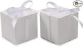 COTOPHER 25pcs Wedding Favor Boxes, Paper Gift Boxes 3x3x3 Inches Small Gift by COTOPHER