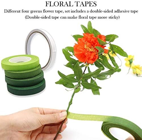 Floral Arrangement Kit, 17 Pieces Flower Tools Include Floral Wire Cutter - Image 9