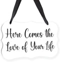 Acrylic Wedding Sign, Ring Bearer Sign, by Unknown