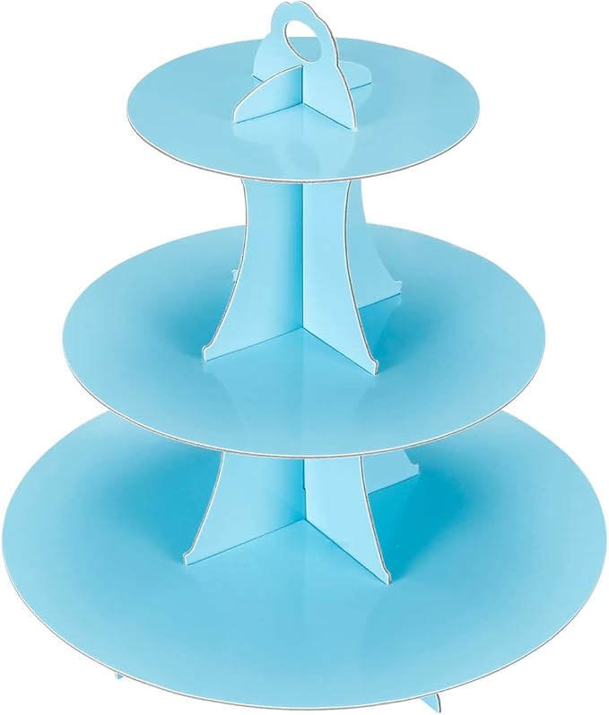 2Pcs 3-Tier Cupcake Stand, Cake Stand holder, Tiered DIY Cupcake Stand Tower - Image 6