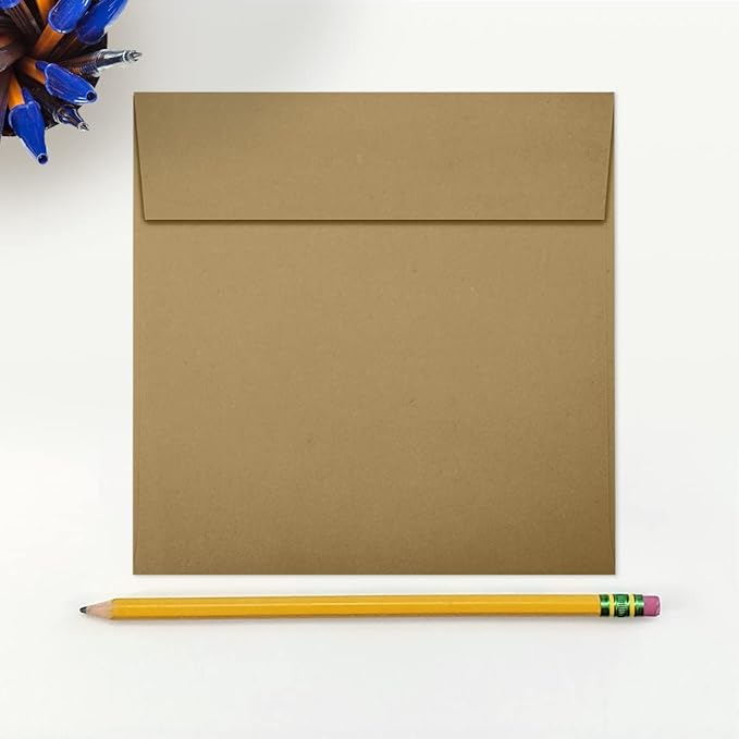LUXPaper Square Invitation Envelopes | Peel & Press | 5 3/4" x 5 3/4" | Grocery - Image 4