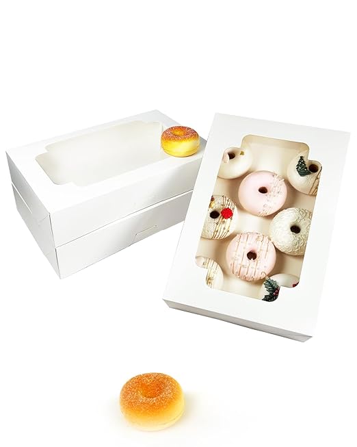 qiqee Auto-pop up White Cookie Box - Image 2