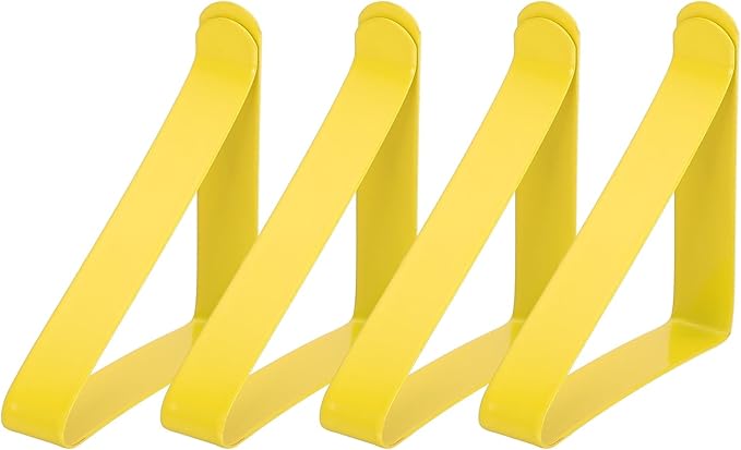 uxcell 4 Pack Tablecloth Clips, Stainless Steel Table Cloth Cover Clamps by uxcell